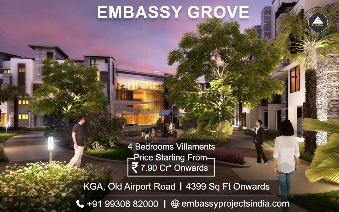 Embassy grove 4 and 5 BHK luxury apartments