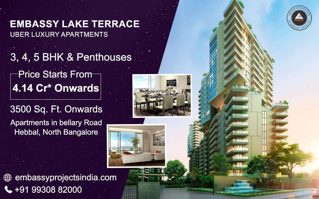 Embrace your Luxury Lifestyle With Embassy Lake Terraces